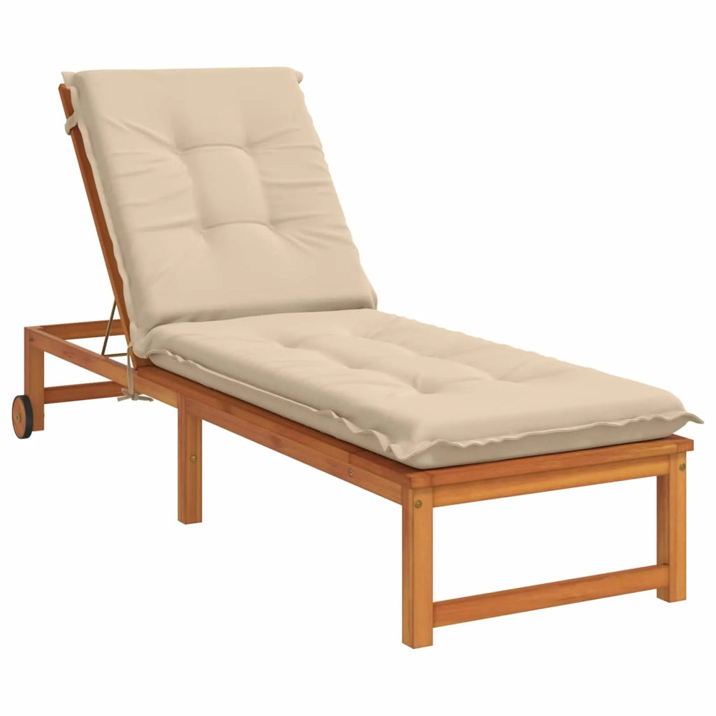 Cuscino per Lettino GEMERT 100% Poliestere Crema 947380