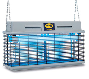 Zanzariera Elettrica 2 Lampade 80W Moel Cri-Cri 308A