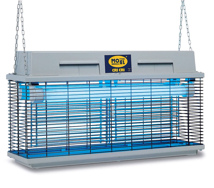 Zanzariera Elettrica 2 Lampade 80W Moel Cri-Cri 308A