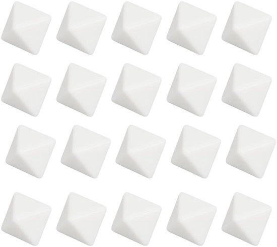 Set di Dadi Poligonali 8 Lati - 20 Stuks - Giochi da Tavola - Matematica - Educazione - Plastica - 2,8 cm - Giocattoli