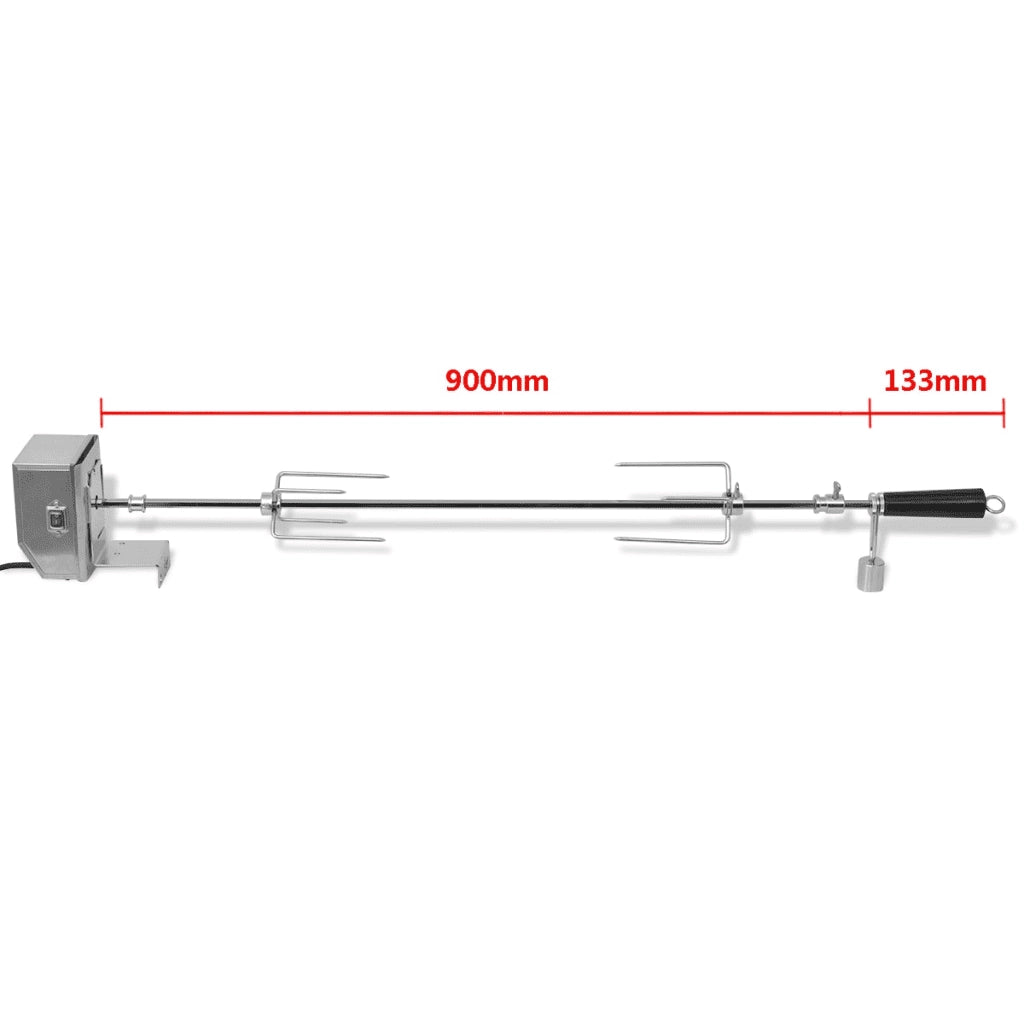 Spiedo con Motore Professionale in Acciaio 900 mm CFW2399430