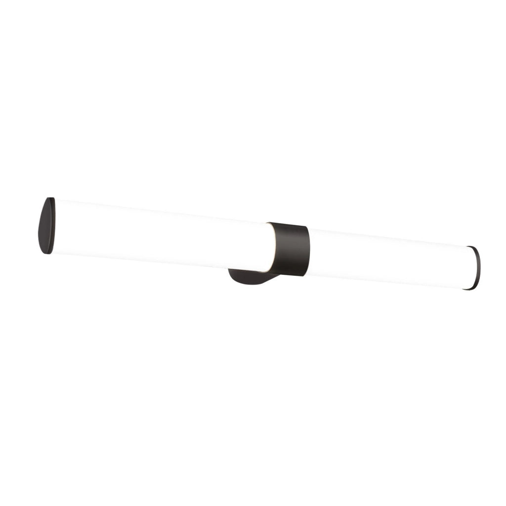 ZMH Lampada da Parete a LED per Specchio da Bagno Nera 60 cm 8 W IP44 per Camera da Letto