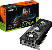 GeForce RTX 5070 Ti WINDFORCE OC V2 16G Scheda Grafica - 16GB GDDR6, 256bit, PCI-E 5.0, 2497 MHz Frequenza del Core, 3 x DisplayPort, 1 x HDMI, GV-N507TWF3OCV2-16GD