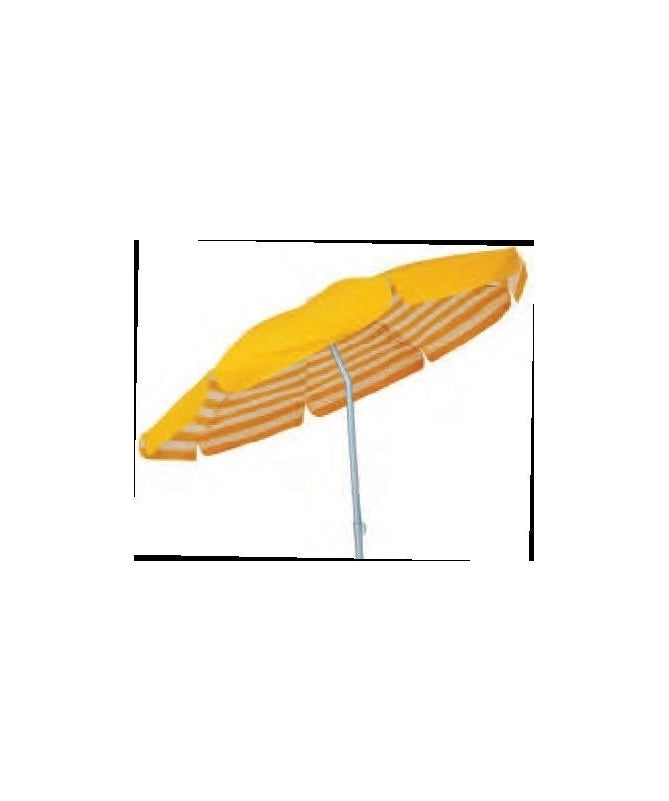 Ombrellone palo centrale Venezia bicolore Made in Italy - diametro 200 cm - Giallo
