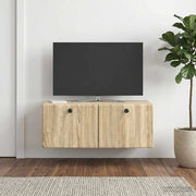 Mobile Porta TV da Muro 78,5 x 41 x 30 cm Rovere Sonoma 899197