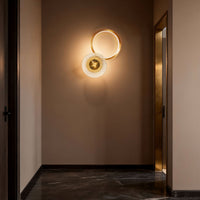 Applique Da Parete Led Lhj071-w Brush Gold