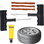 Kit Ripara Gomme Pneumatici Tubeless Riparazione Foratura Auto Moto Scooter 003026