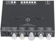 Amplificatore Bluetooth - 2.1 canali - 220W di potenza - ingresso AUX e USB - audio stereo - audio potente - adatto per la casa