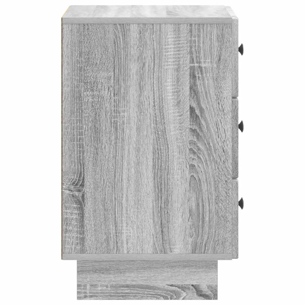 Armadio da Notte con cassetto Grigio Sonoma 43 x 41 x 66,5 cm 893871