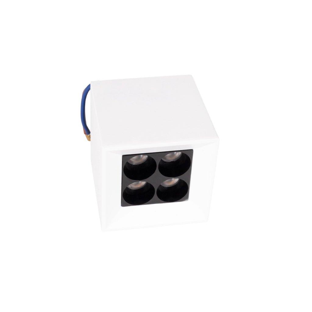 Spot plafoniera quadrato bianco LED 5W X-LINE Maxlight