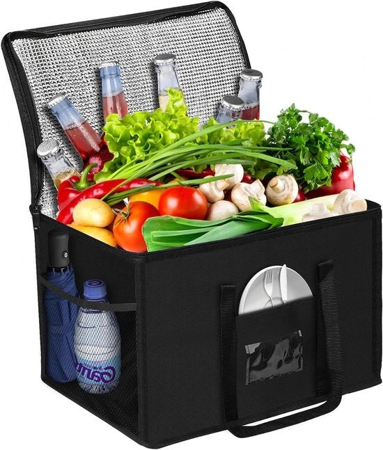40L Tasca Refrigerante Riconoscibile con Sacchetti di Gomma - Borsa Termica Ripiegabile