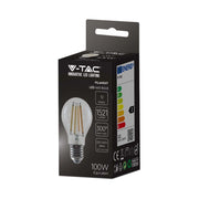 12W A70 Copertina di bulbo-clear del filamento LED con 3000K E27