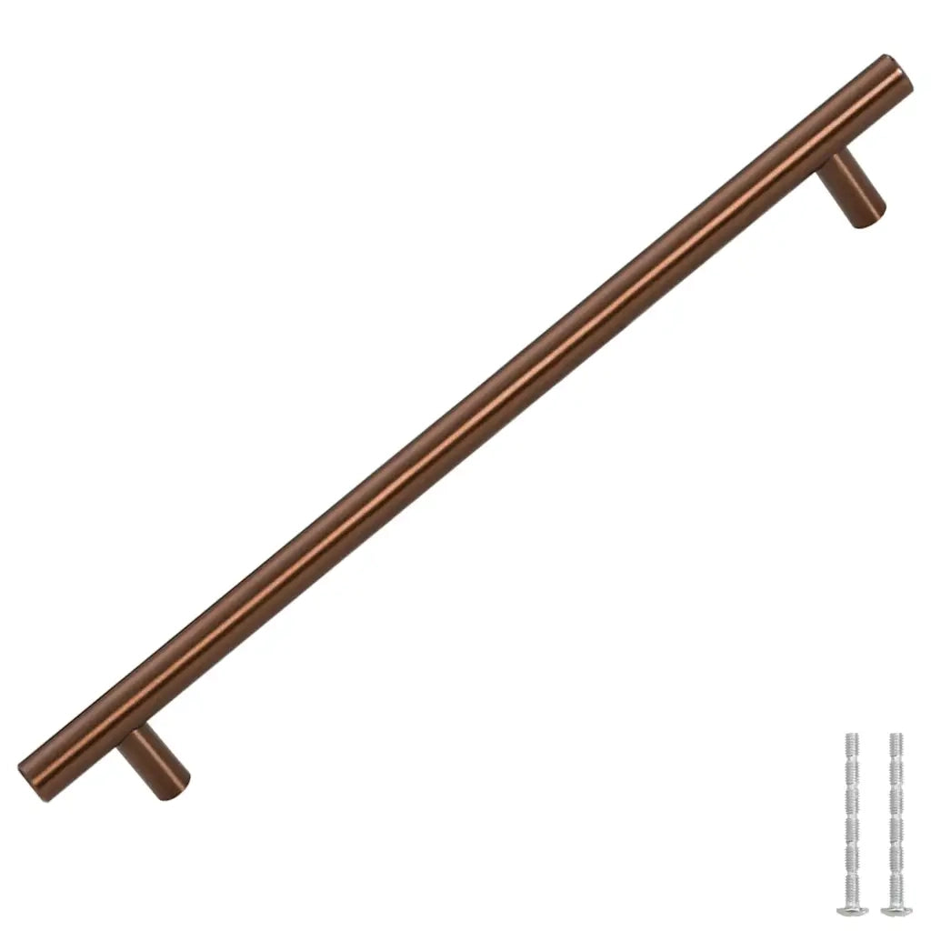 Maniglie per Mobili 5pz Bronzo 224mm in Acciaio Inoxcod mxl 84984