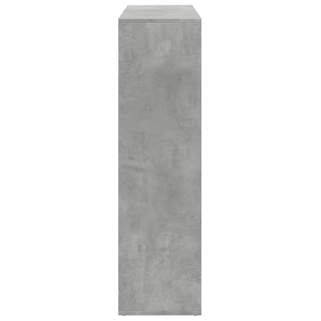 Libreria Divisorio Grigio Cemento 102x29x103,5 cm in Truciolato 858042