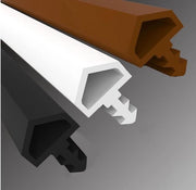Afdichting per porta con guarnizione in gomma - 15 metri - per finestre e porte in legno - toccasoglia con 8 mm x 5 mm - guarnizione in gomma - toccasoglia per telaio porta - afdichting inferiore porta - Wd bianco