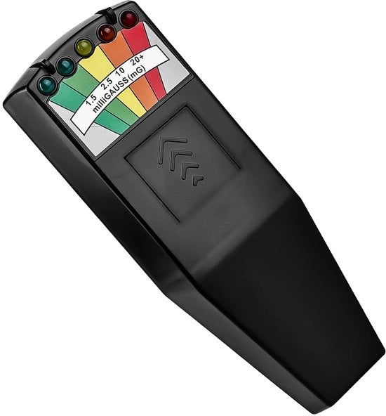 Metro EMF con 5 LED - Rilevatore Campo Magnetico per Paranormalità e Utilizzo Domestico