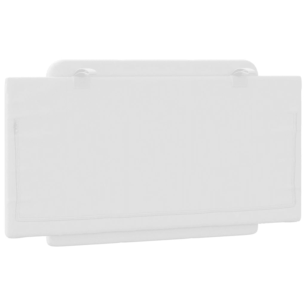 Cuscino testiera Zadar Bianco 100 cm in Similpelle 3207728
