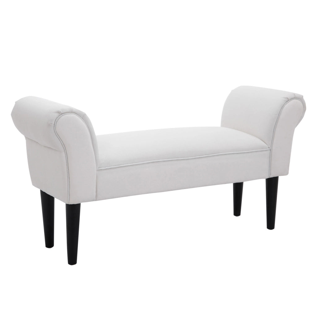 Sedia da pranzo imbottita con braccioli in legno ¨C zephmum ¨C 102x36x51cm