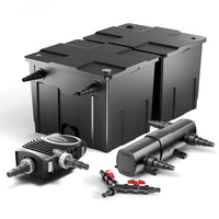 Set per stagni 60000l 24W depuratore per stagni 80W ECO pompa