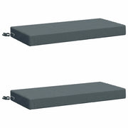 Cuscini per Panchina a 2 Pezzi SOEST 2 pz 100% Poliestere Blu 949555