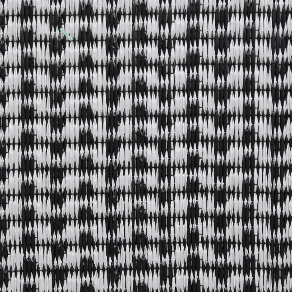Tappeto da Esterni ARAKIL Nero 140x200 cm in PP CFW5779980