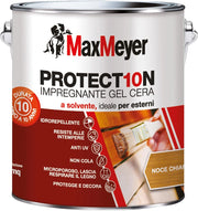 Impregnante Protettivo Legno All'acqua, Noce Chiaro, 2.5L