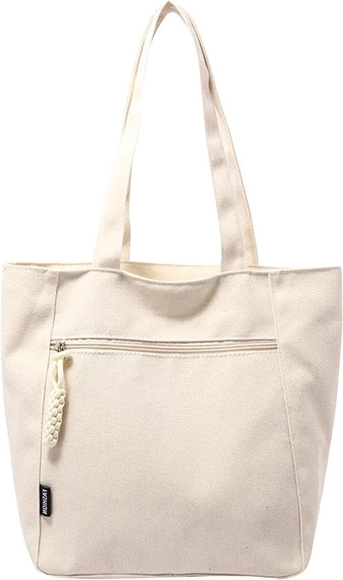 Borsa tote in corduroy con chiusura a strisce per donne, borsa in tessuto. Ideale per lavoro, viaggi, feste scolastiche.