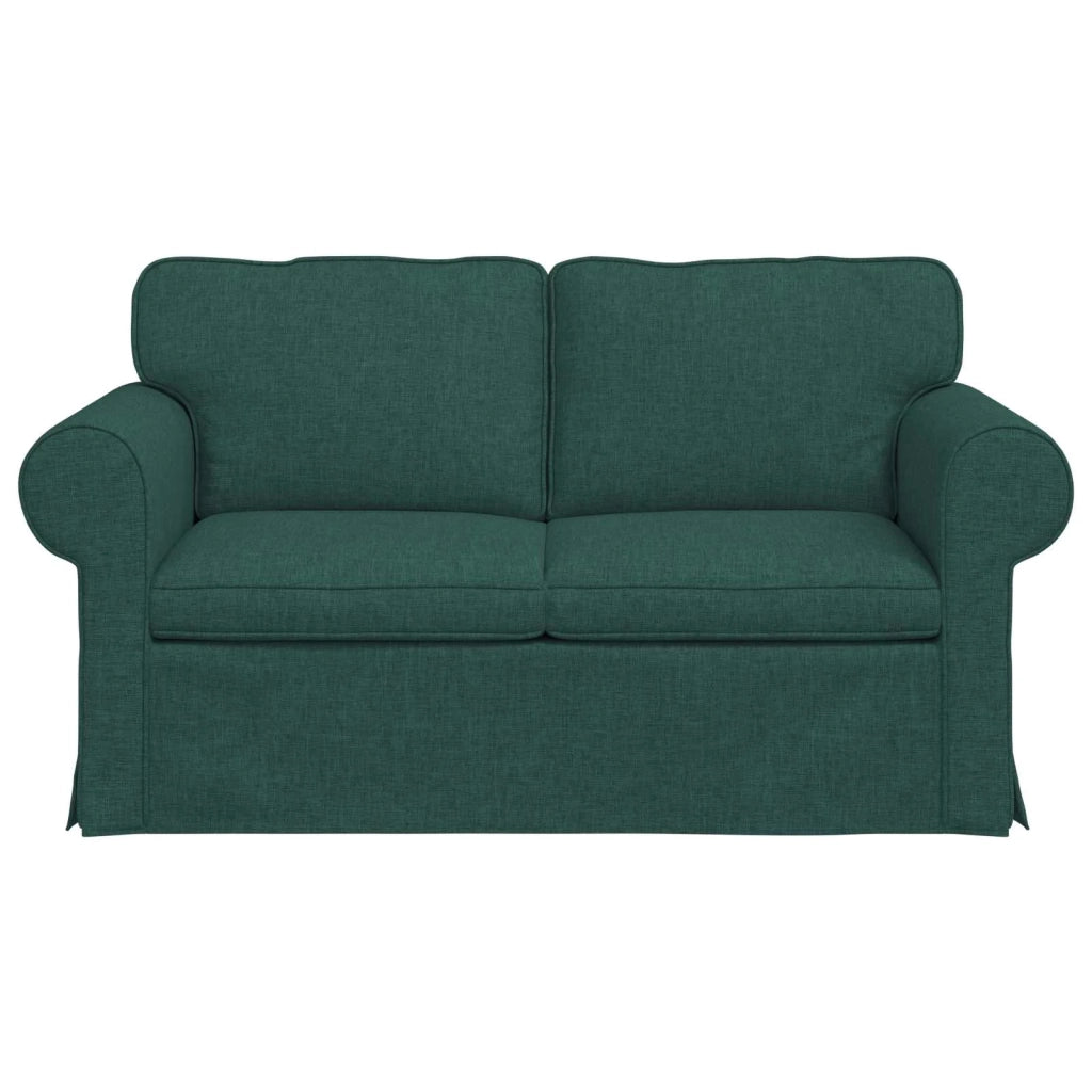 Divano Verde Scuro 155 x 82 x 80 cm Tessuto 42024302