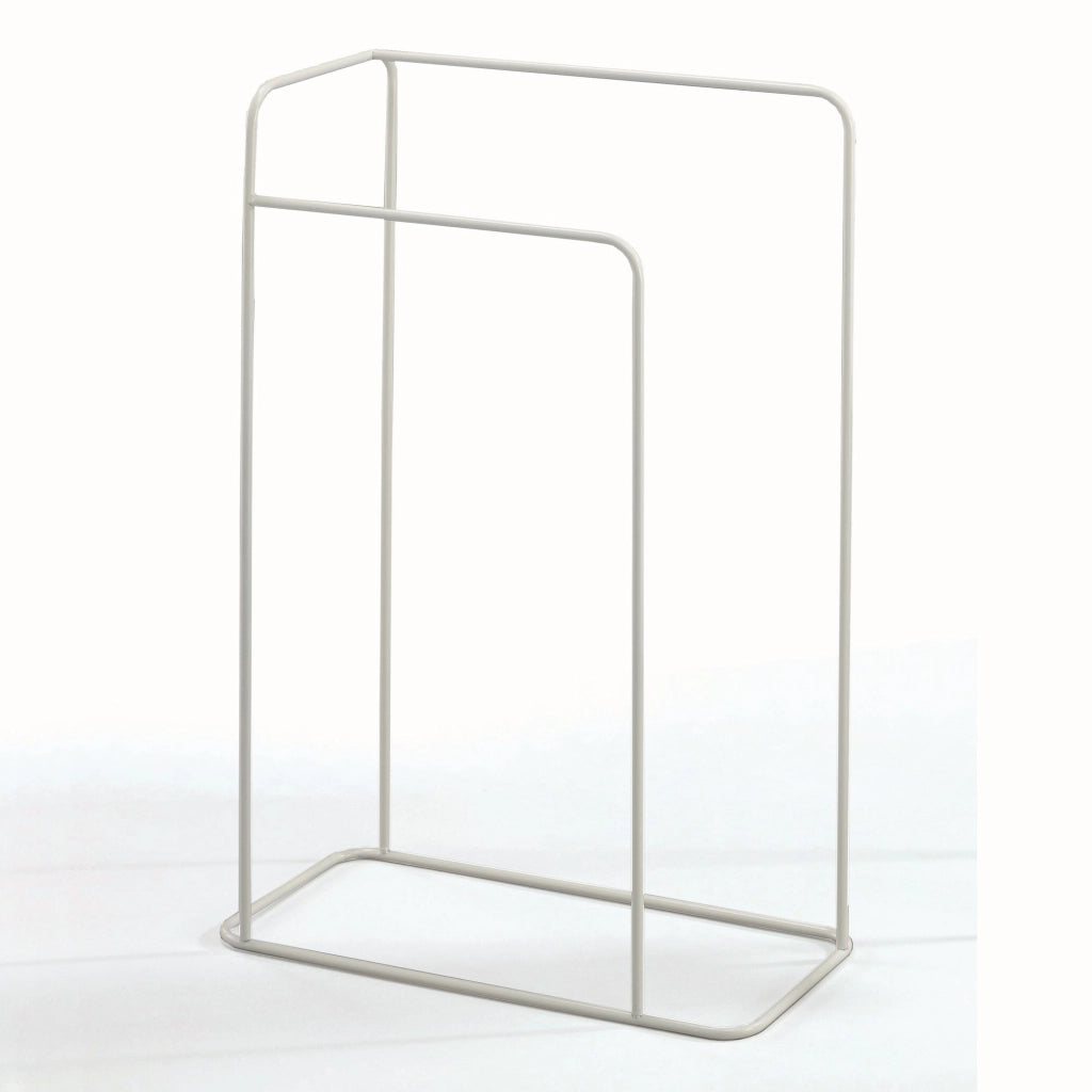 Colonna porta asciugamani in acciaio bianco cm. H.75xL.49xP.22