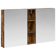 Set di Armadi da Bagno | Armadio da bagno con lo scaffale 3 pz 120 x 14,5 x 70 cm