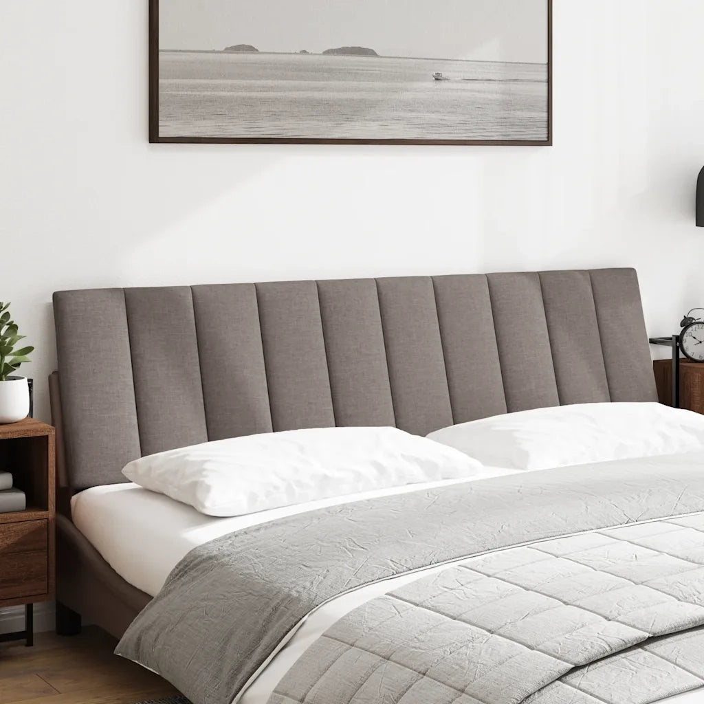 Cuscino Testiera Hanko Tortora 180 cm in Tessuto 4019181