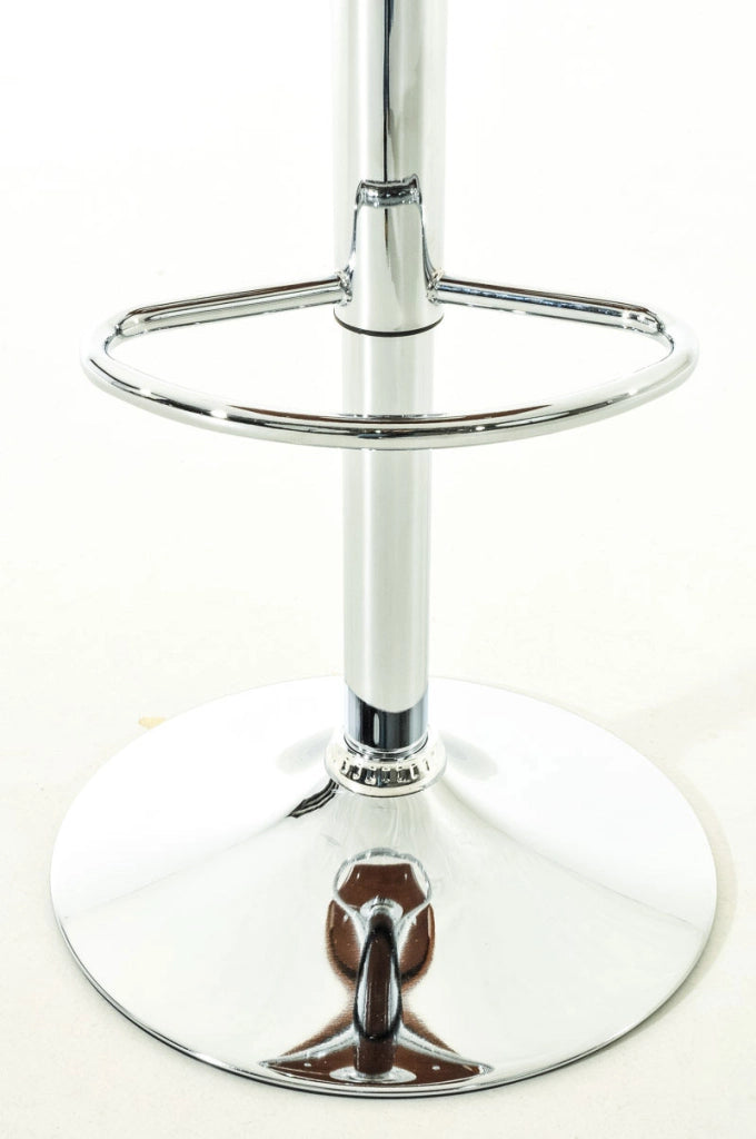 Set 2 Sgabelli Rйtro KINGSTON in similpelle Noce/bianco