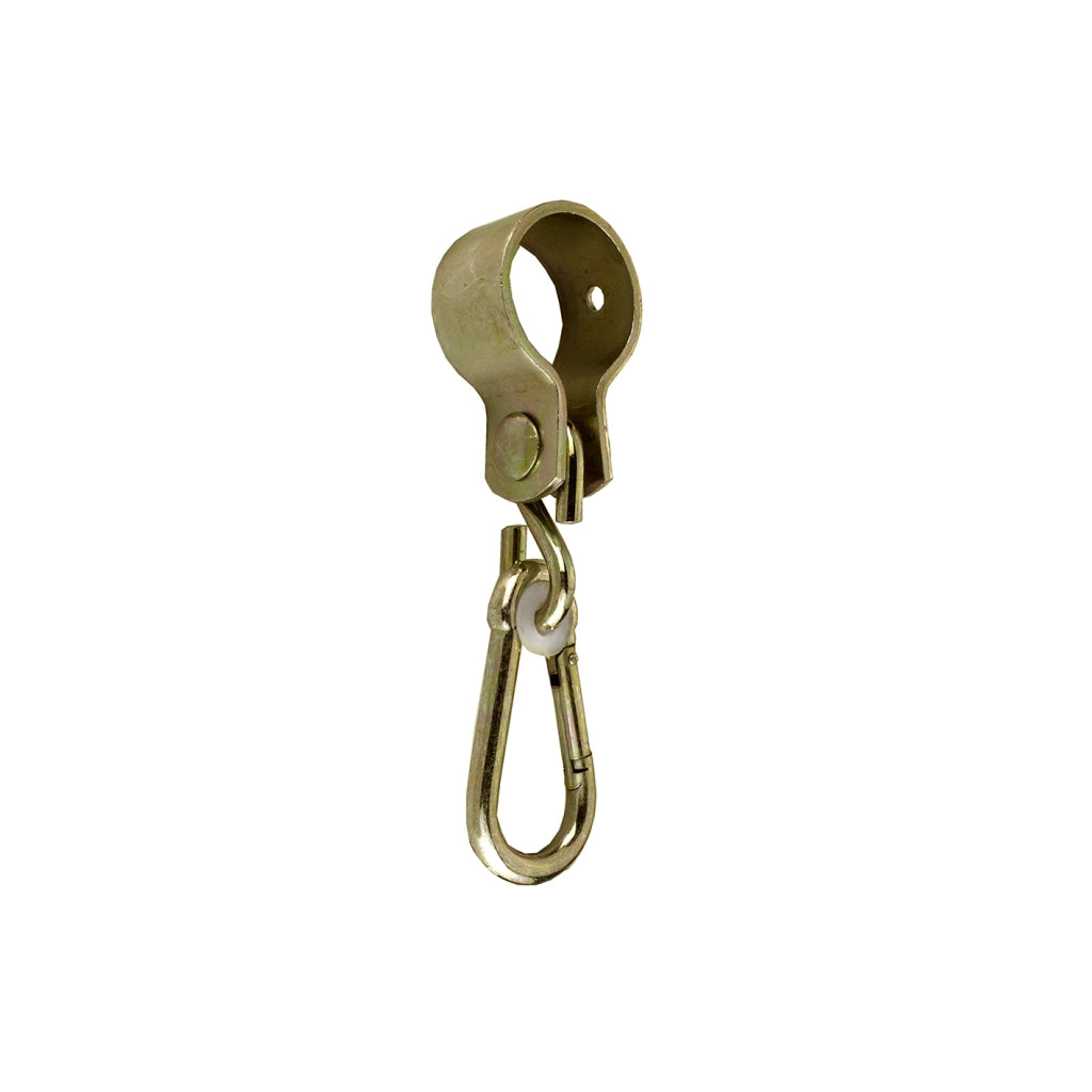 Gancio per altalene Ã˜ 100 mm. zincato giallo