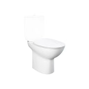 Vaso monoblocco rimless morning con scarico a pavimento