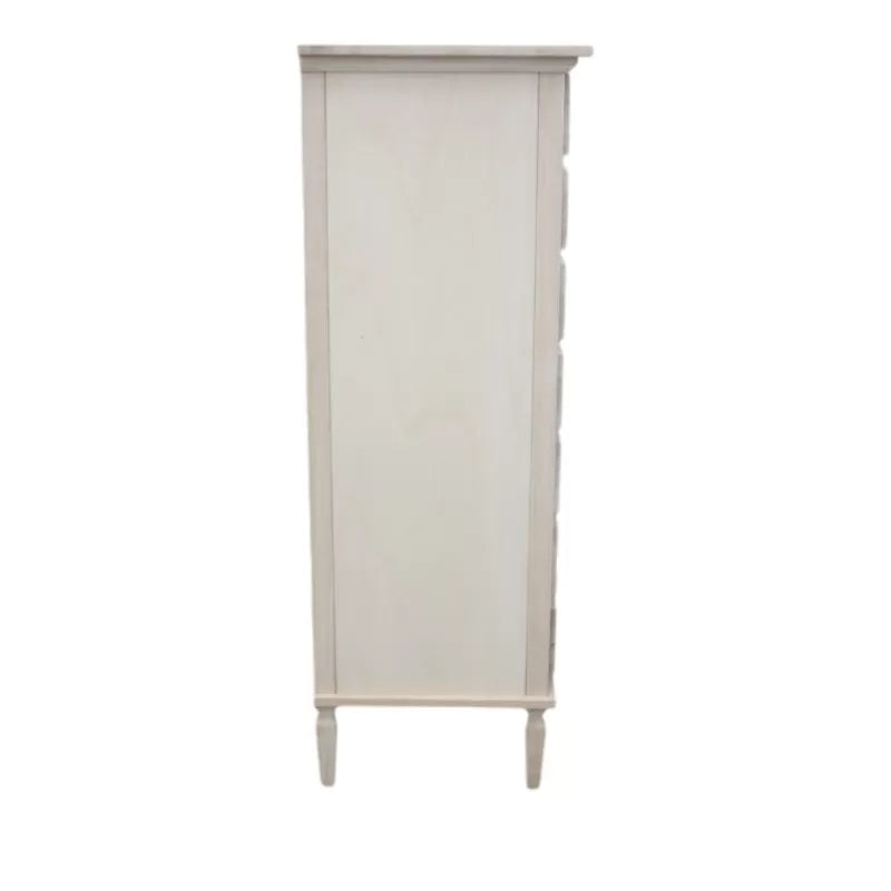 Cassettiera in legno 7 cassetti grezzo l.85 p.47 h.138 (1921) - Mobili 2G