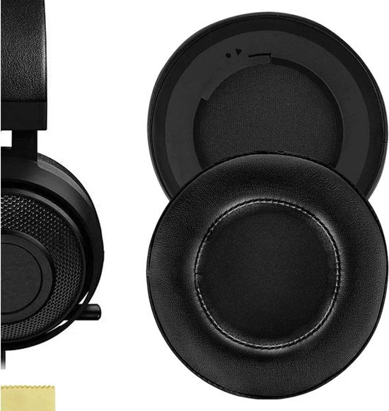 Sostituzione Padraccio per Cuffie 7.1 Chroma V2 - Cuffie Padracchi - Padracchi Orecchio - Copricuffie - Copricuscini Orecchio - Copricuscini - Pezzi di Ricambio - Nero