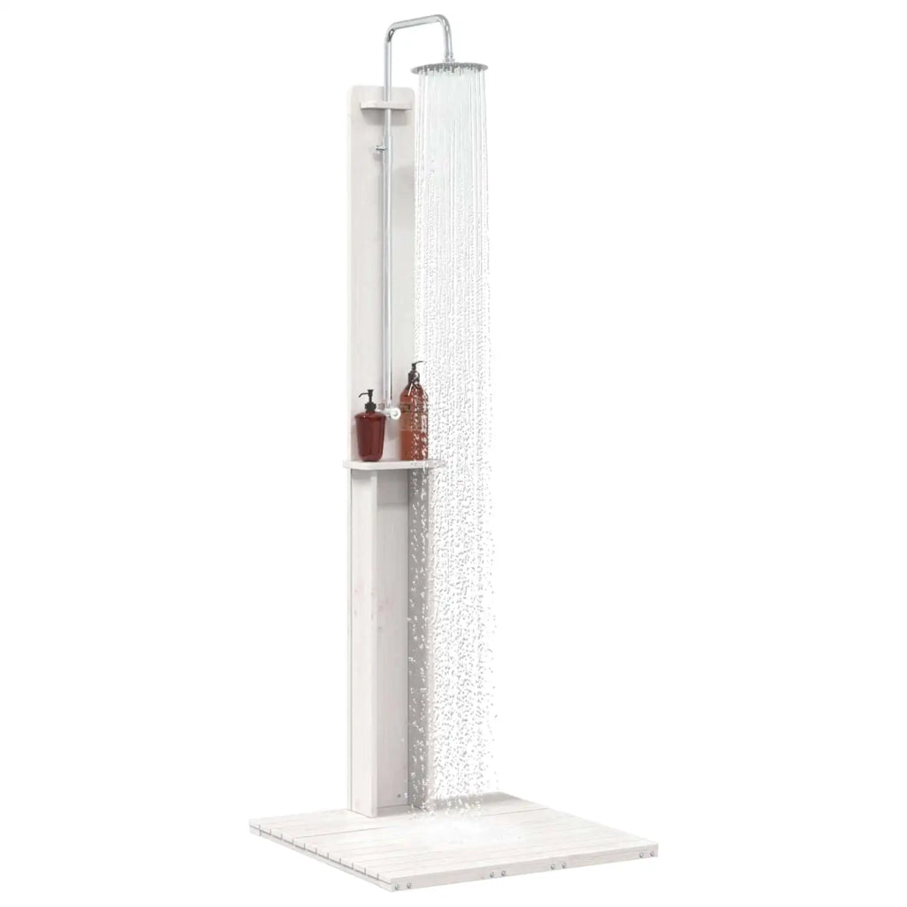 Doccia da esterno Bianco 75 x 76 x 217 cm 886333