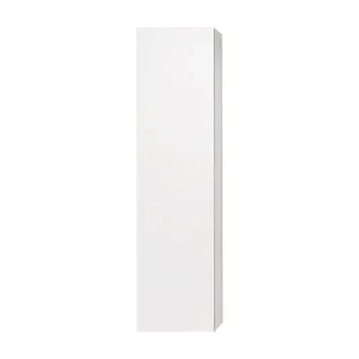 Colonna bagno sospesa H 138 cm bianco opaco con tre ripiani Master