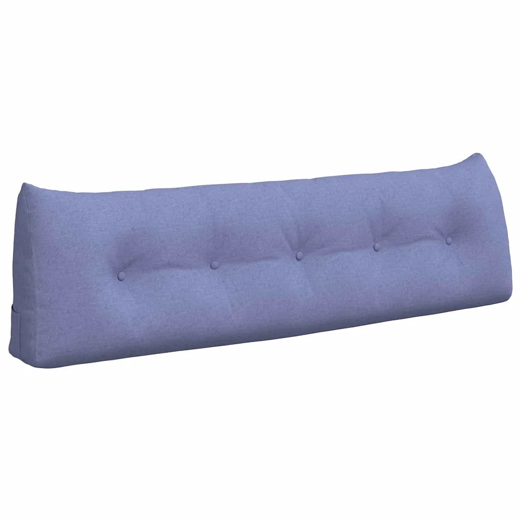 Cuscino per Schiena Blu jeans 160 x 24 x 50 cm Tessuto 42014542