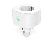 Meross Presa Smart WiFi 16A 3840W Presa Intelligente con Monitoraggio Consumi Timer e Controllo Vocale Compatibile con Alexa Google Home e SmartThings Tipo F (Schuko) Solo 2.4GHz