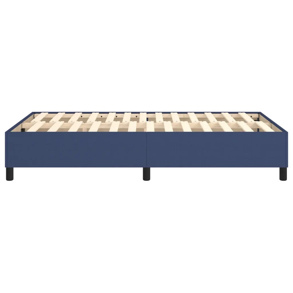 Giroletto senza Materasso Blu 120x200 cm in Tessuto