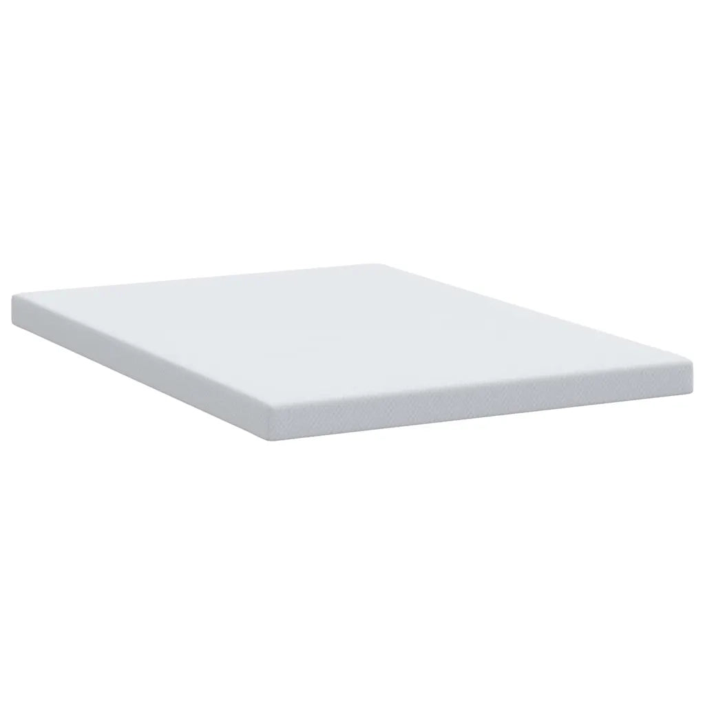 Topper per materasso-Materassino Bianco 140 x 190 cm Tessuto Jacquard 109512