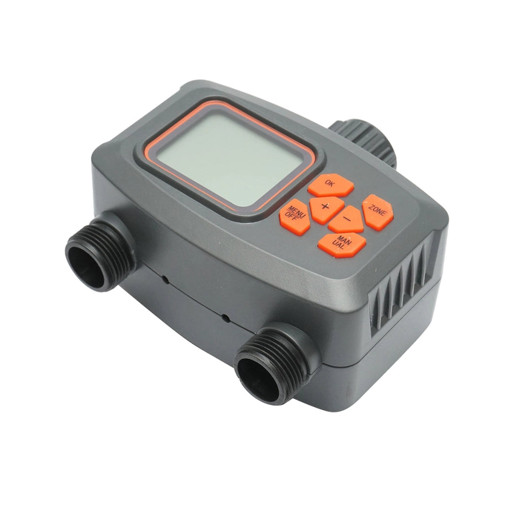 Programmatore di irrigazione digitale automatico con 4 programmi, 2 zone, 8 bar IP67