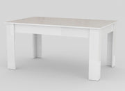 Tavolo Allungabile 90x140/190x75 cm Jesi Bianco Lucido