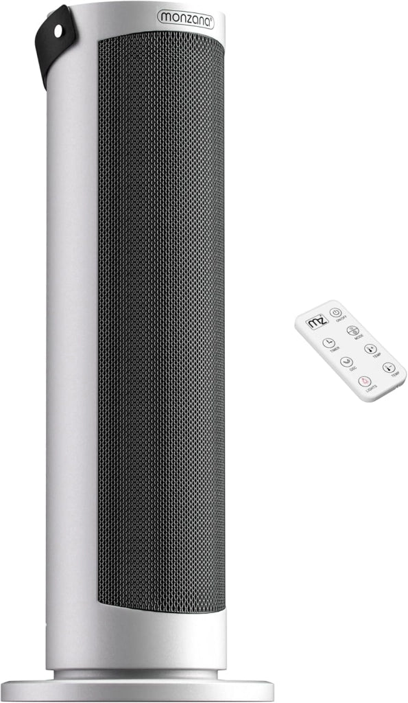 Termoventilatore da 2000W 15-35°C modalità Eco Teleocmando Display Touch LED Luminosi