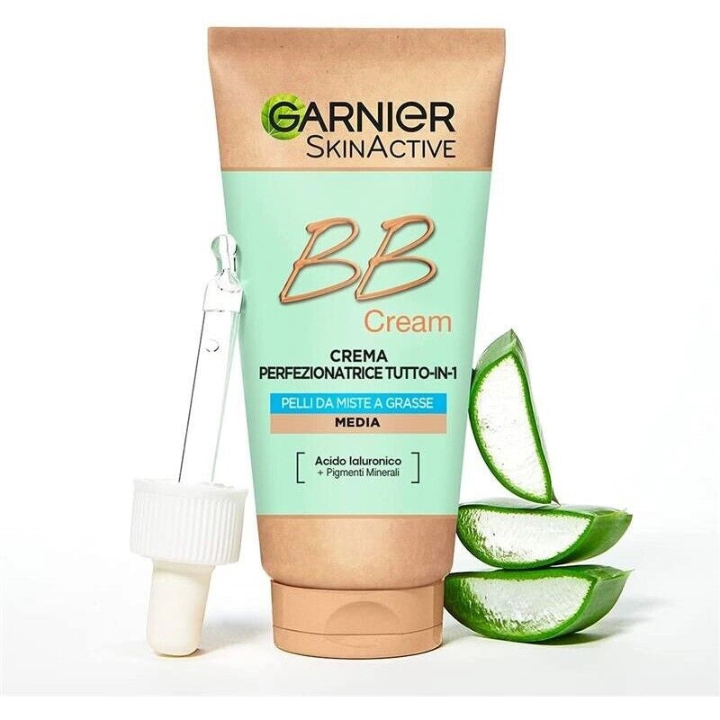 GARNIER BB CREAM ALL ' ALOE VERA OPACIZZANTE PER PELLI MISTE O GRASSE 50 ML
