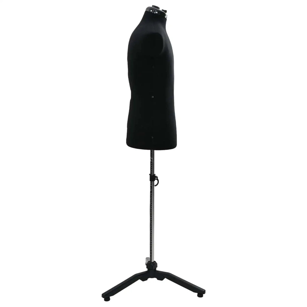 Manichino regolabile maschile Nero 37.5-45.5 pollici Tessuto CFW5994013