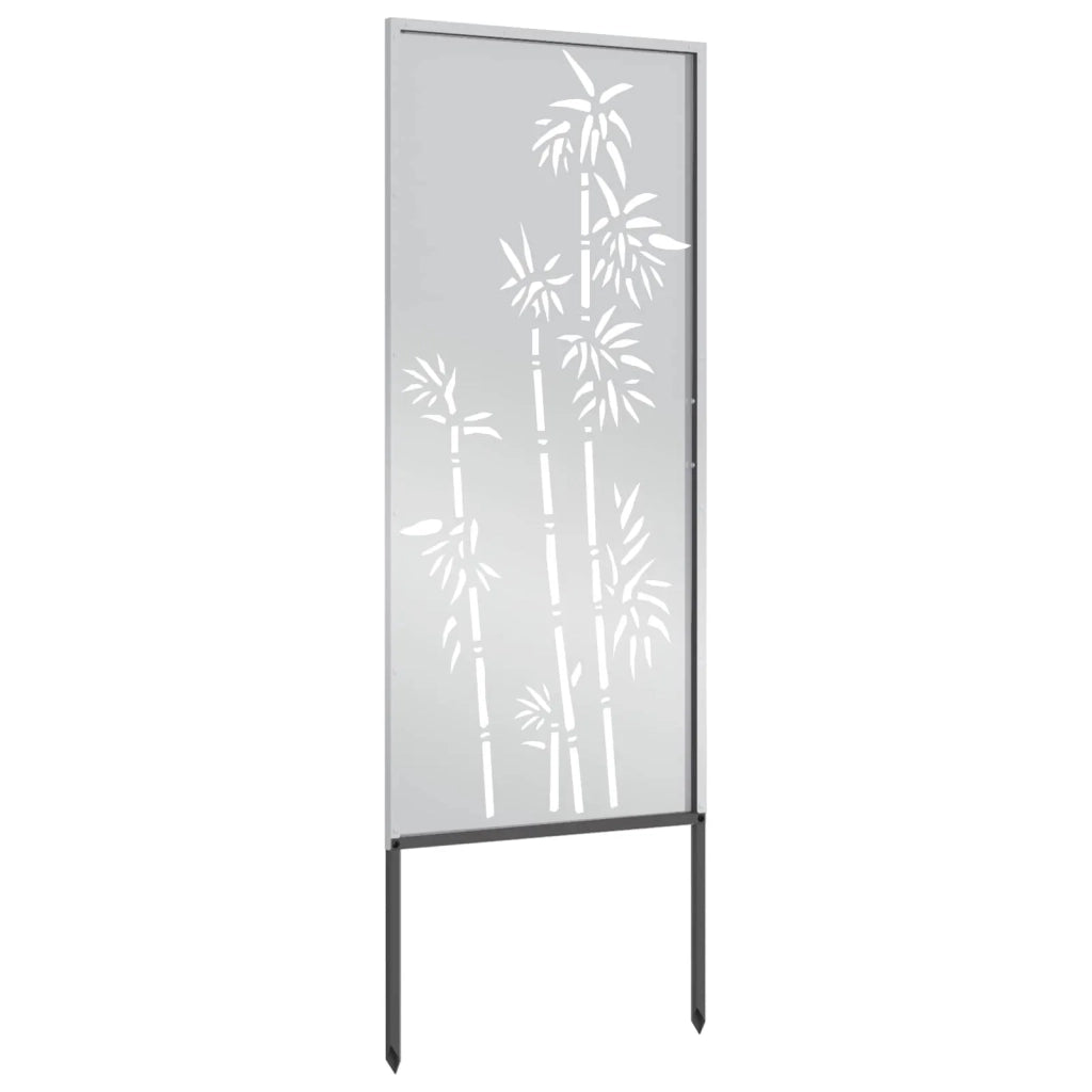 Schermo per privacy in giardino Floreale Argento 50 x 140 cm 876299