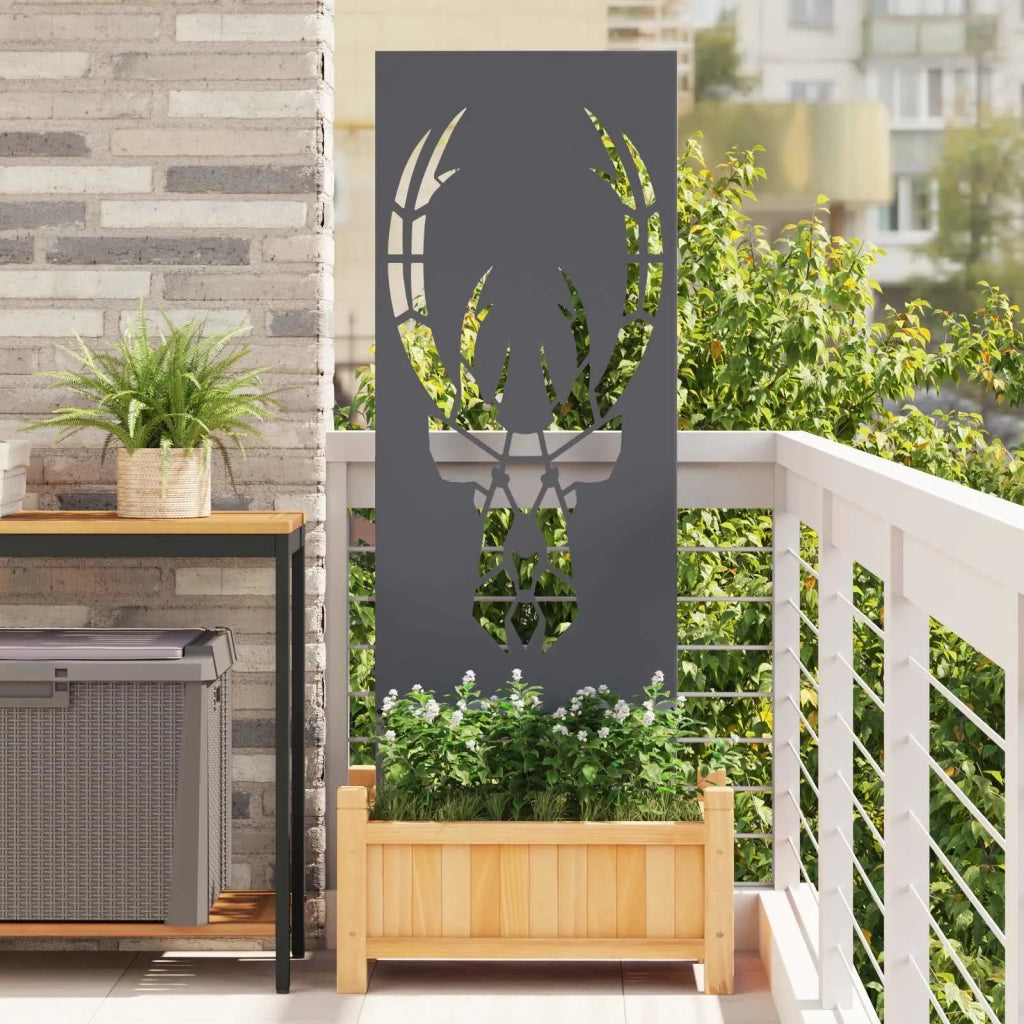 Schermo per privacy in giardino Antracite 50 x 140 cm CFW1272783
