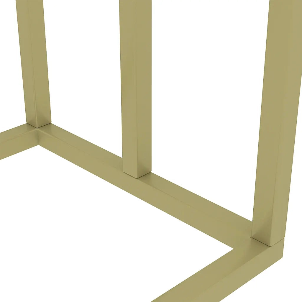 Portasciugamani da Pavimento Oro 48x24x79cm in Ferro 343092